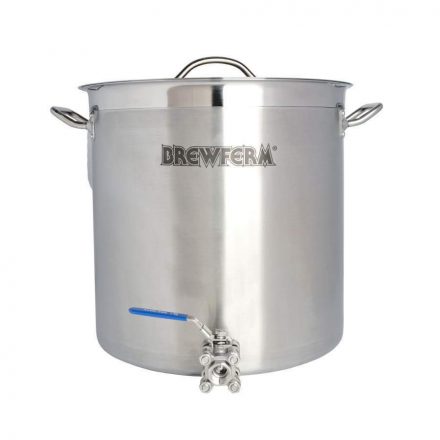 Brewferm sörfőző fazék 35L, csappal, fedővel