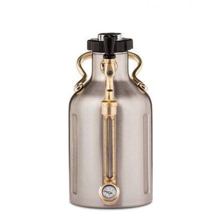 GrowlerWerks uKeg™ 64 stainless steel - 1.9 l