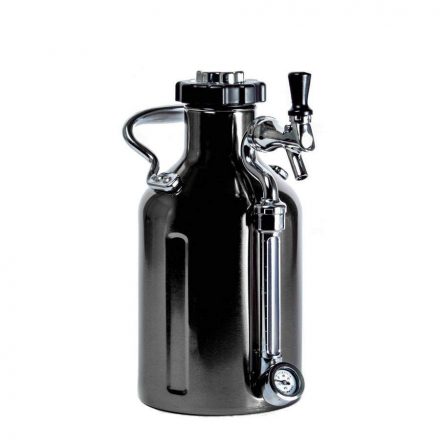 GrowlerWerks uKeg™ 64 matt-fekete - 1.9 l