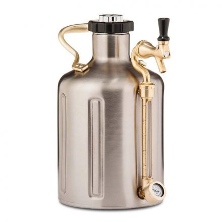 GrowlerWerks uKeg™ 128 stainless steel - 3.8 l