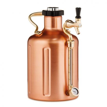 GrowlerWerks uKeg™ 128 copper-plated - 3.8 l