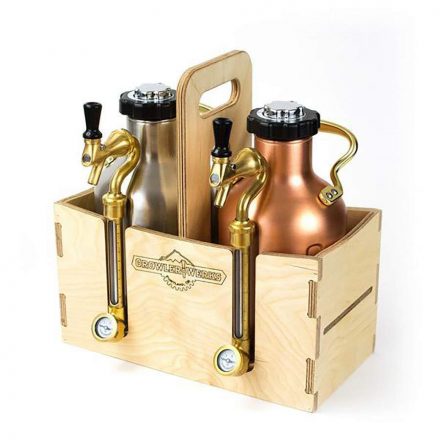 GrowlerWerks uKeg™ 64 fa hordozódoboz