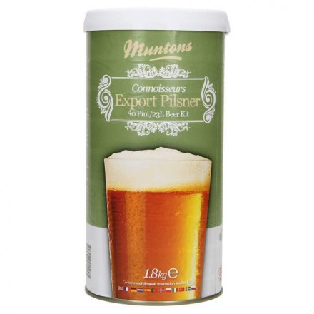 Muntons Connoisseurs Export Pilsner kivonat 1,8 kg (23 literhez)