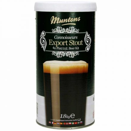 Muntons Connoisseurs Export Stout kg 1,8 (lt 23)