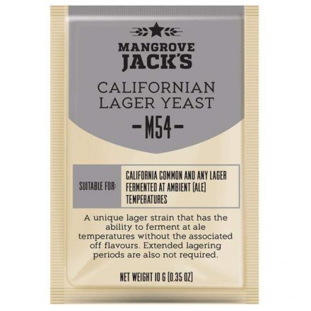 Mangrove Jack's Californian Lager M54 sörélesztő, 10g