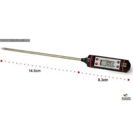 Maghőmérő, digitális -50 - 300°C