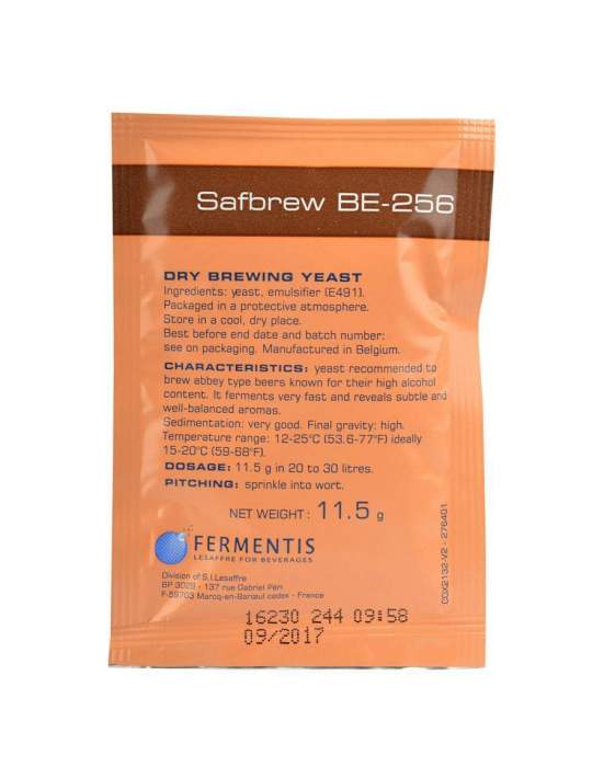 Fermentis Safbrew BE-256 Brewer's yeast (11.5g)