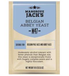 Mangrove Jack's Belgian Abbey M47 brewer's yeast, 10g