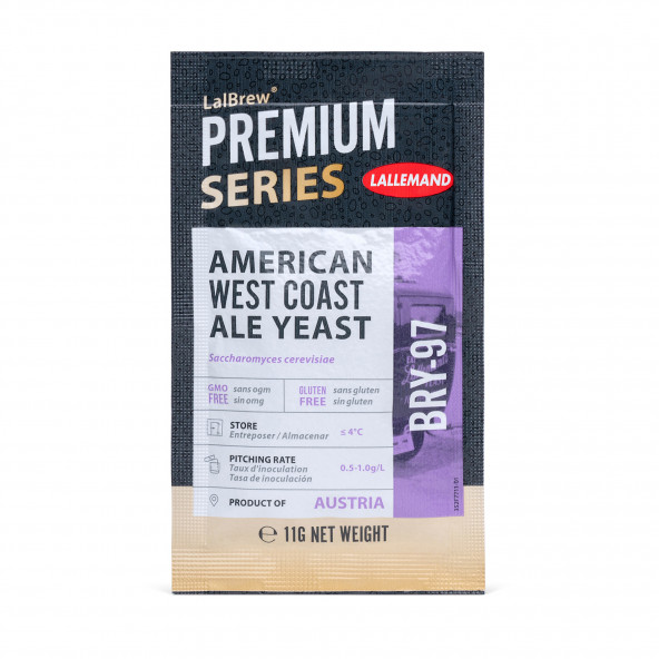 LALLEMAND, BRY-97, West Coast style brewer's yeast 11 g