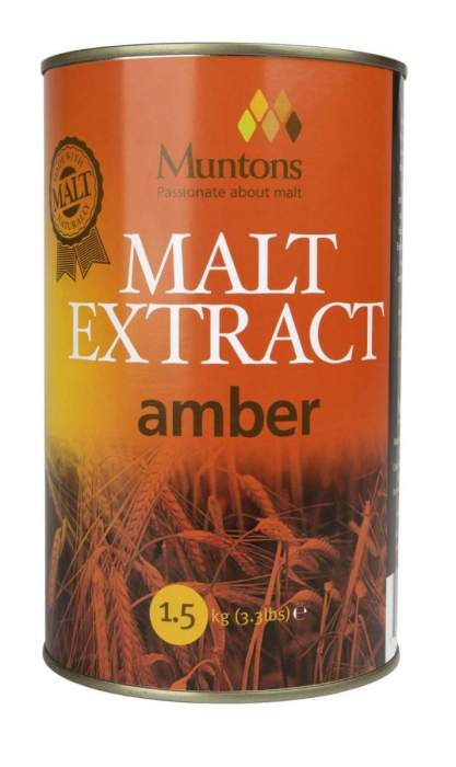 Liquid malt extract 1,5 kg amber