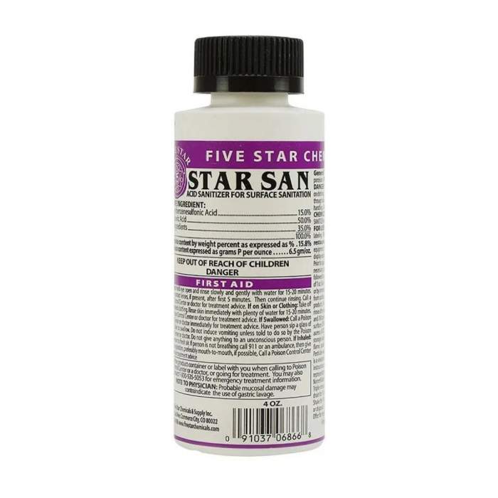 Star San 100ml disinfectant (dispenser)